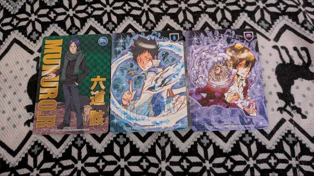 REBORN CCGプロモカード3枚 六道骸　山本武　雲雀恭弥 ジャンプフェスタ