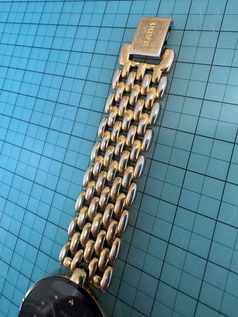 ARADO ブラックxゴールド160.3677.2 クオーツ腕時計