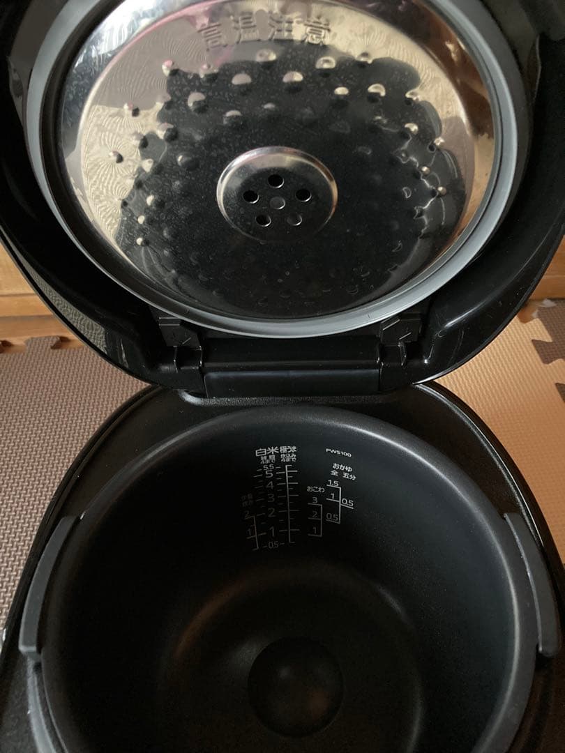 1回使用　タイガー魔法瓶　炊飯器 5合 IH式 JPW-X100HD 説明書付き