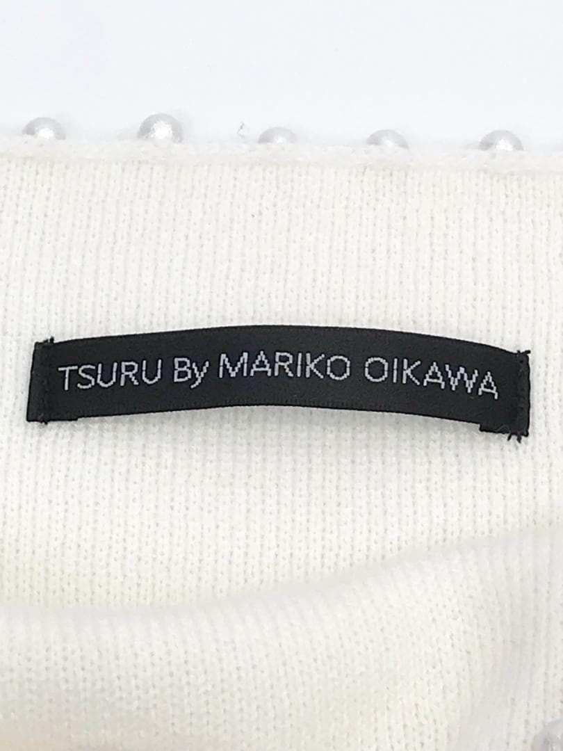 TSURU By MARIKO OIKAWA Eliot パール装飾 ニット