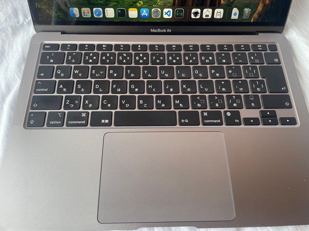 MacBook Air M1 メモリ16GB SSD 512GB 最大容量95%