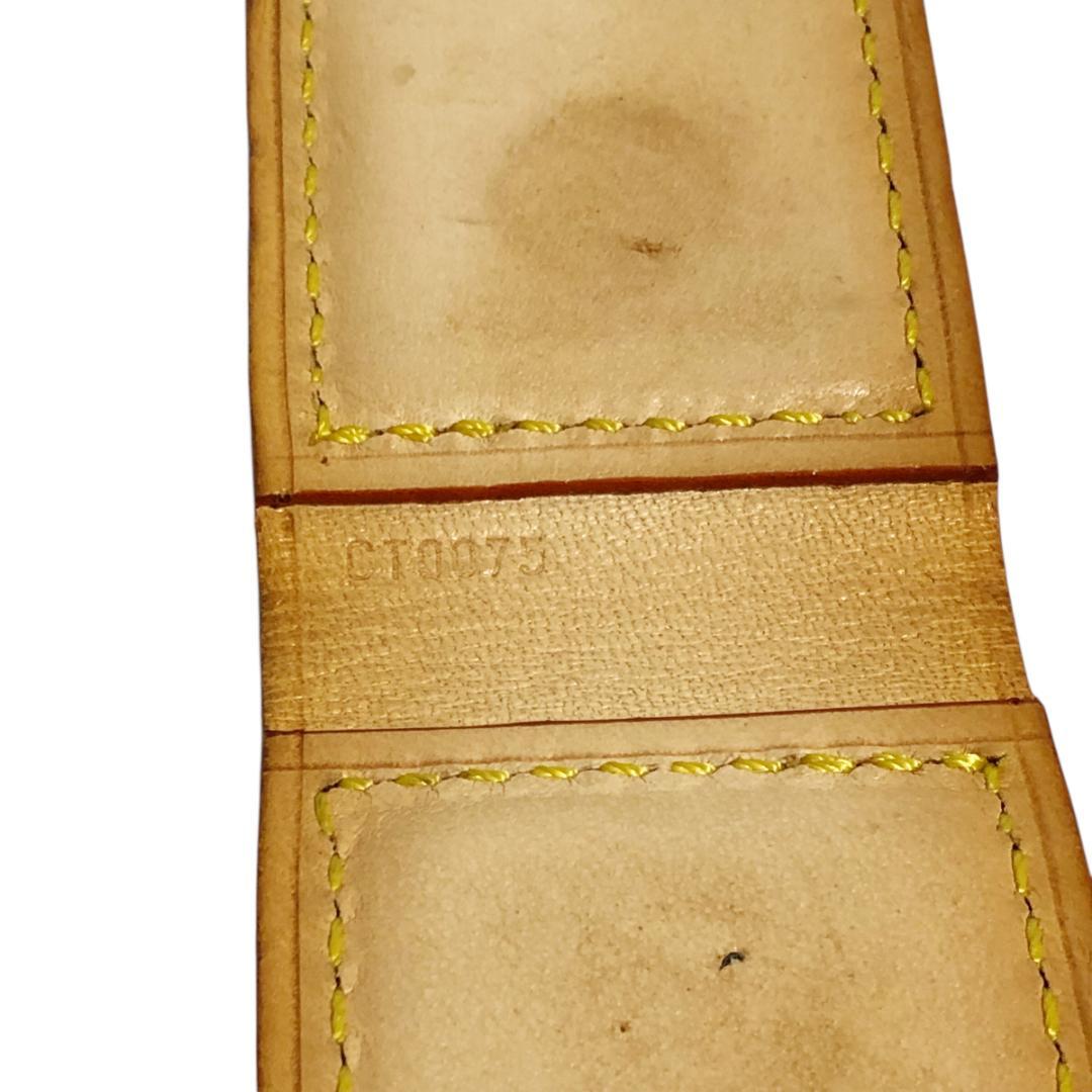 ルイヴィトン パンス ア ビエ マネークリップ ヌメ革 M64692