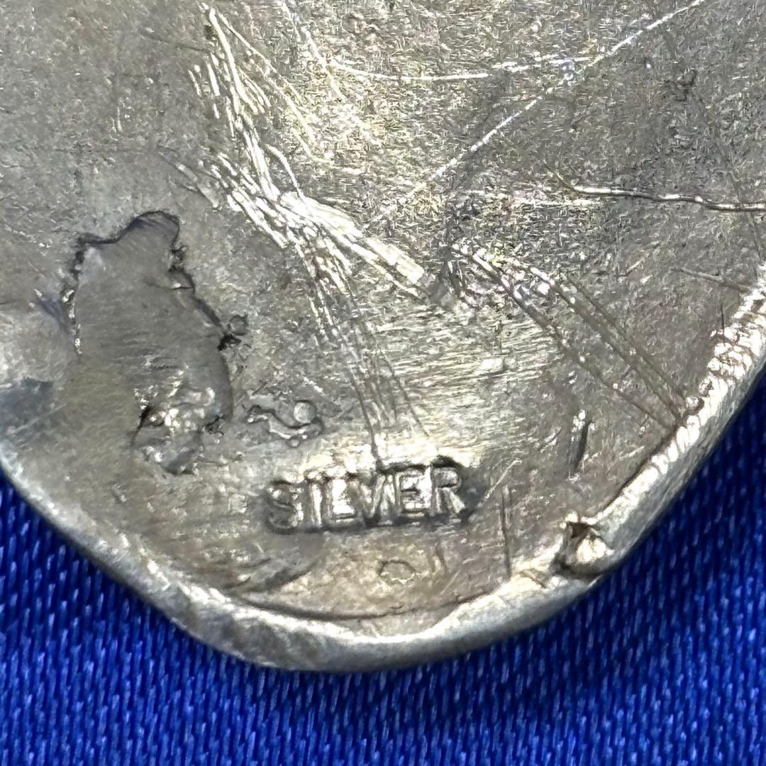 【匿名配送】フェニックスモチーフ　シルバーペンダントトップ　SILVER刻印