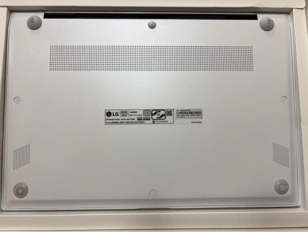 Windowsノート本体 LG GRAM 14inch Laptop PC 14ZB90R-MA51J1