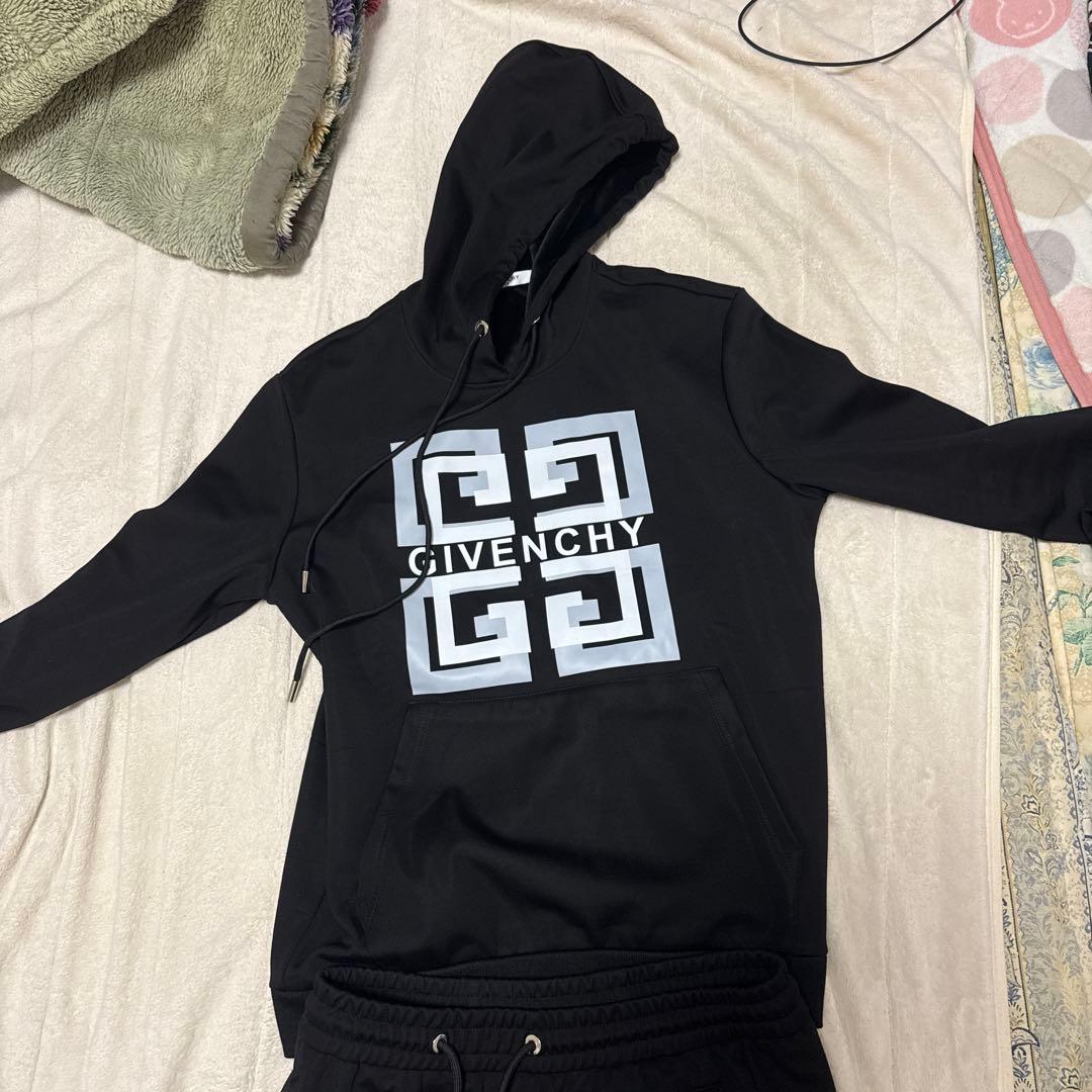 裸*ン様 Givenchy ブラック フーディー パンツ セット