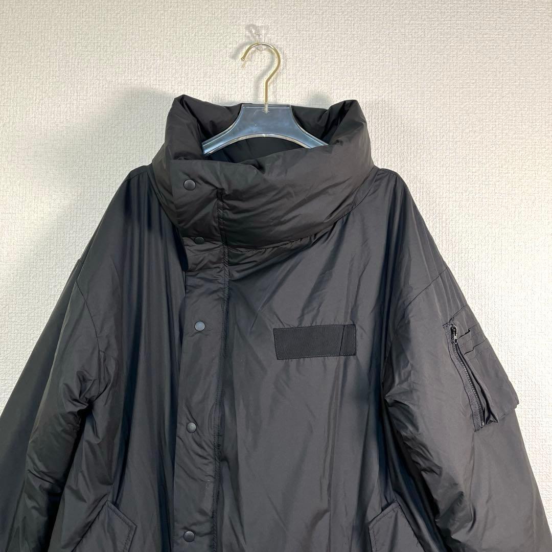 ヤマダヤ　ラシュッド　ミリタリー軽量ダウンジャケット　ブラック