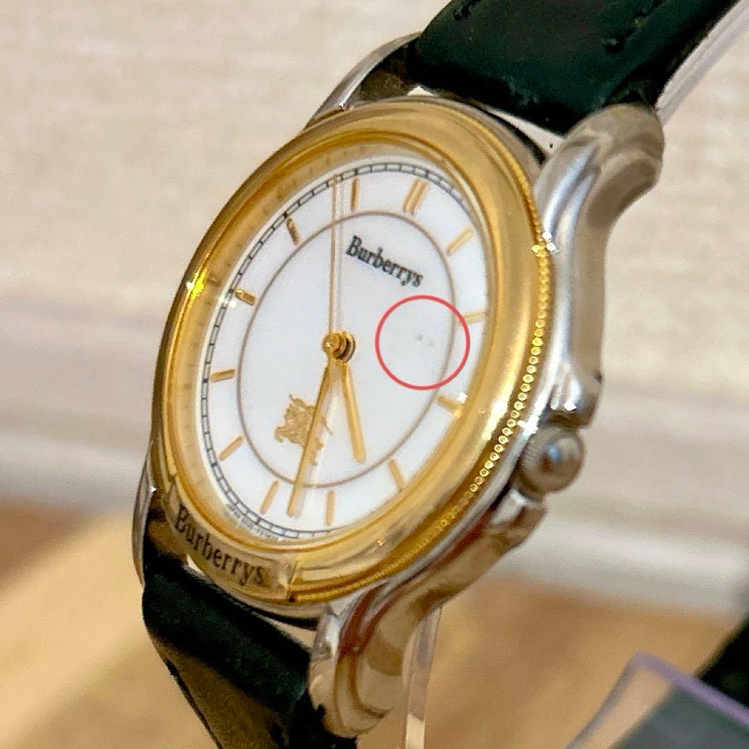 美品 稼働 Burberrys レディース ゴールド 正規尾錠 ヴィンテージ