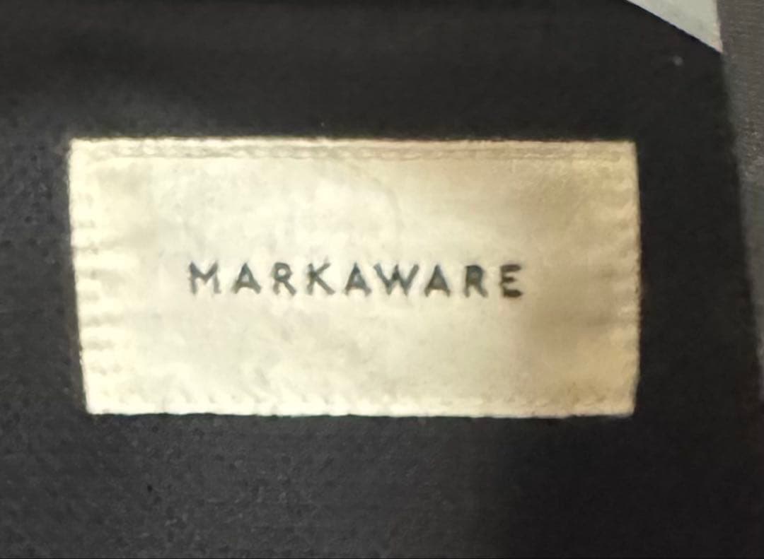 マーカーウェア　￼オーガニックジムジャケット ブラック サイズ1