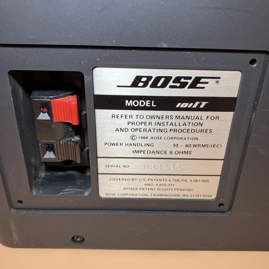 【ペア2セット】BOSE 101IT イタリアーノ シリアル連番 純正三脚付属