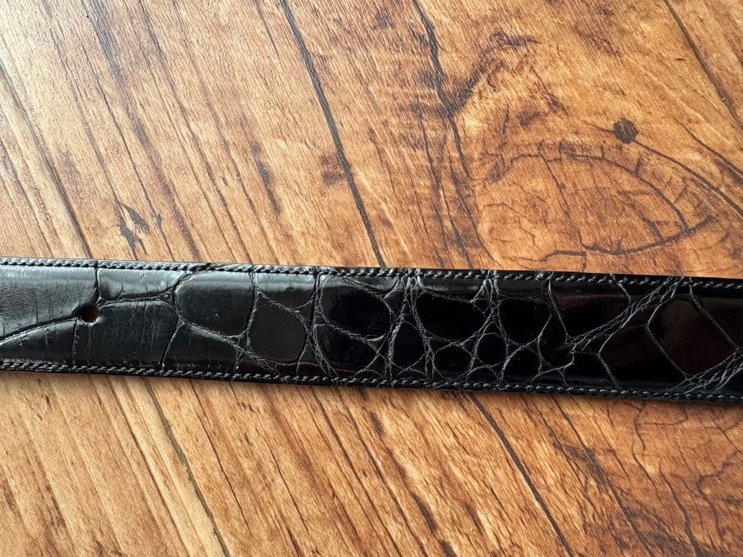 【Mr.Yo様】Ralph Lauren パープルレーベル　アリゲーターベルト