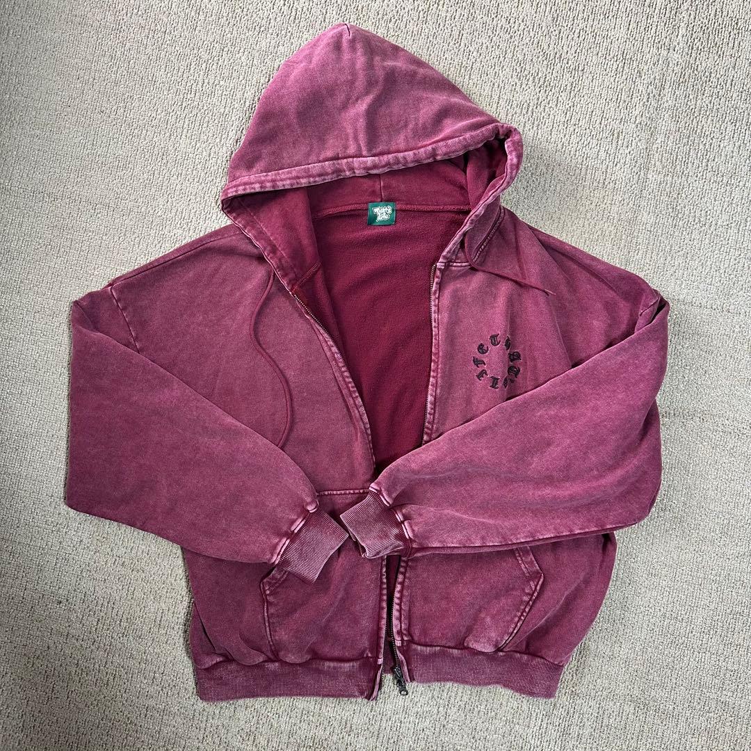 That’s life ザッツライフ　ジップパーカーM赤