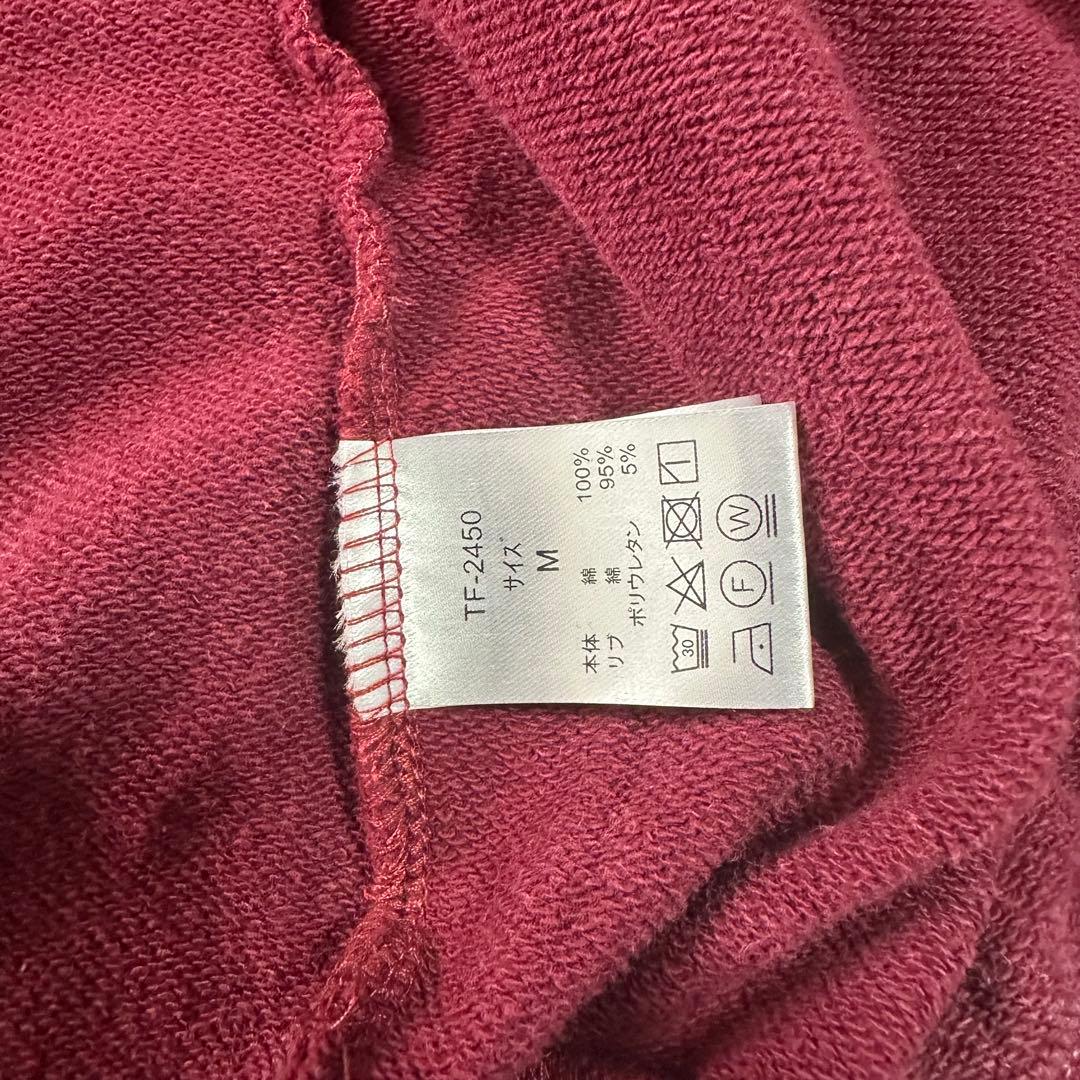 That’s life ザッツライフ　ジップパーカーM赤