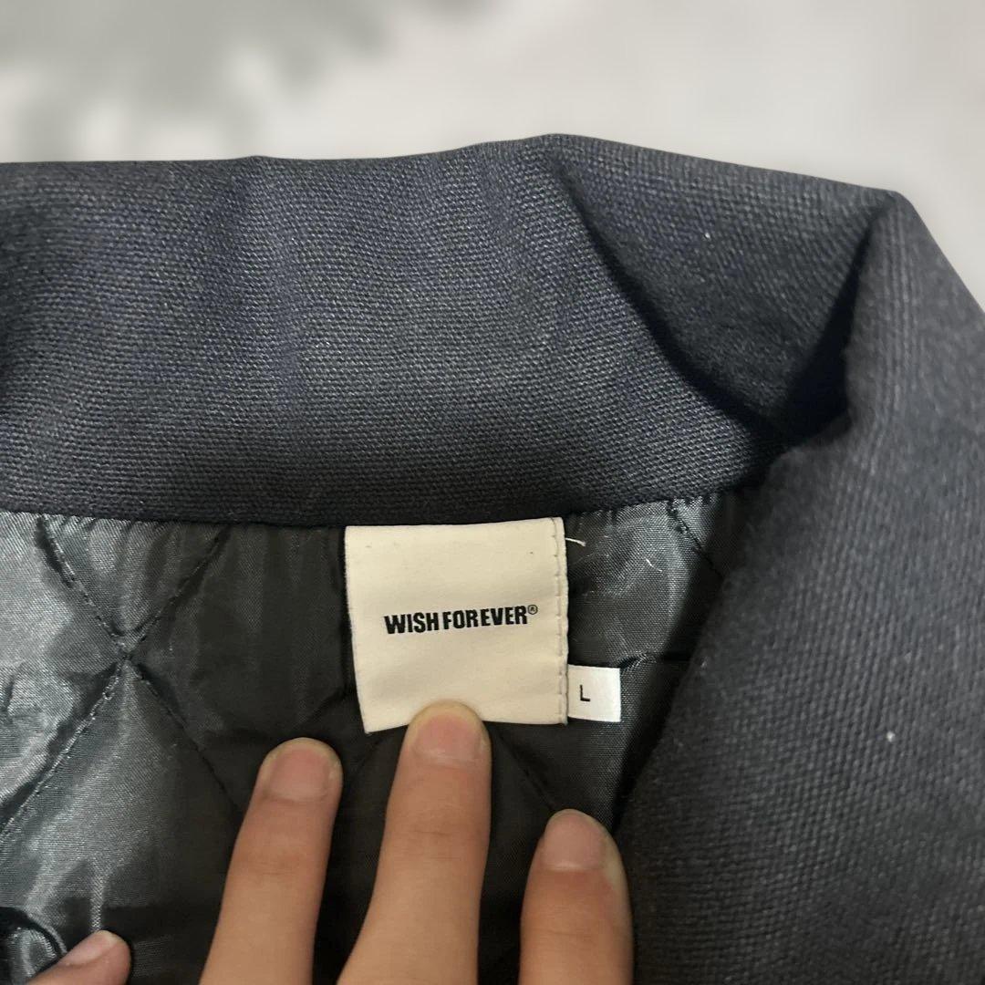 WISH FOREVER ブラウン ジャンパー