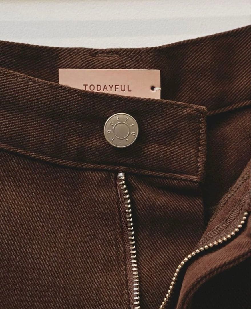 umi todayful Cary's Denim ブラウン 24