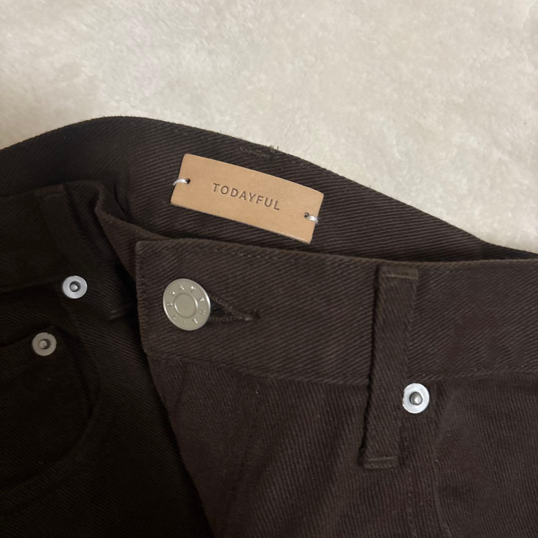 umi todayful Cary's Denim ブラウン 24