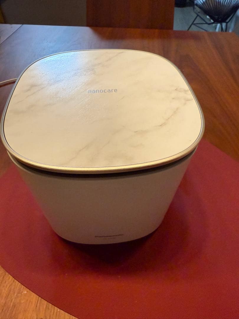 nanocare フェイススチーマー マーブルデザイン