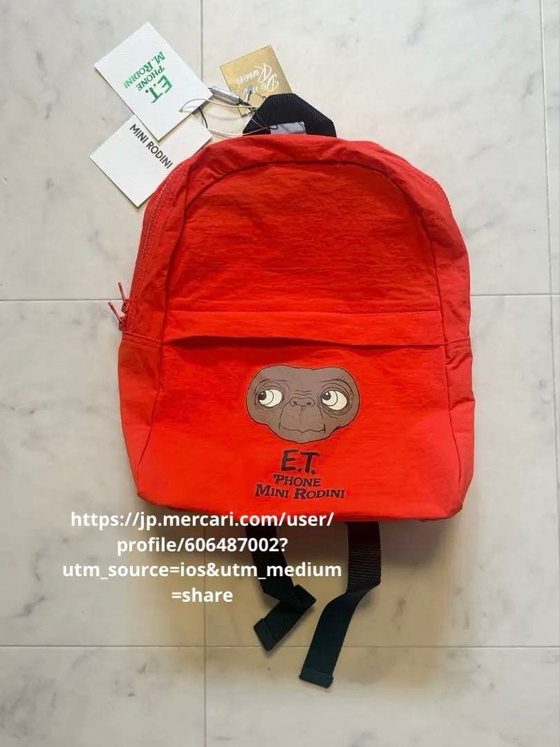 mini rodini ミニロディーニ E.T. コラボ バックパック リュック