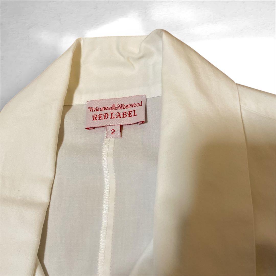Vivienne Westwood Red Label ホワイトシャツ サイズ2