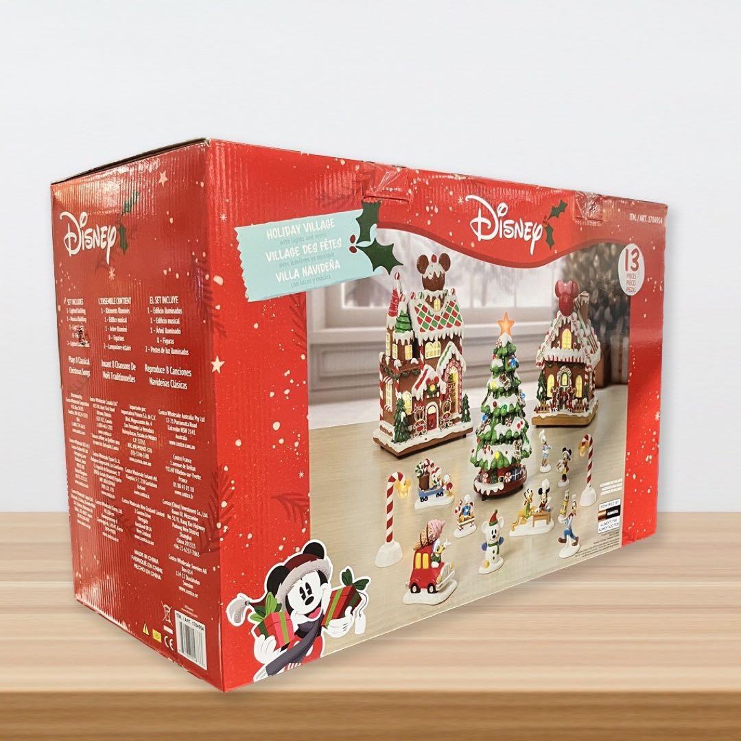 【本日限り】 ディズニー クリスマスヴィレッジ13点セット コストコ