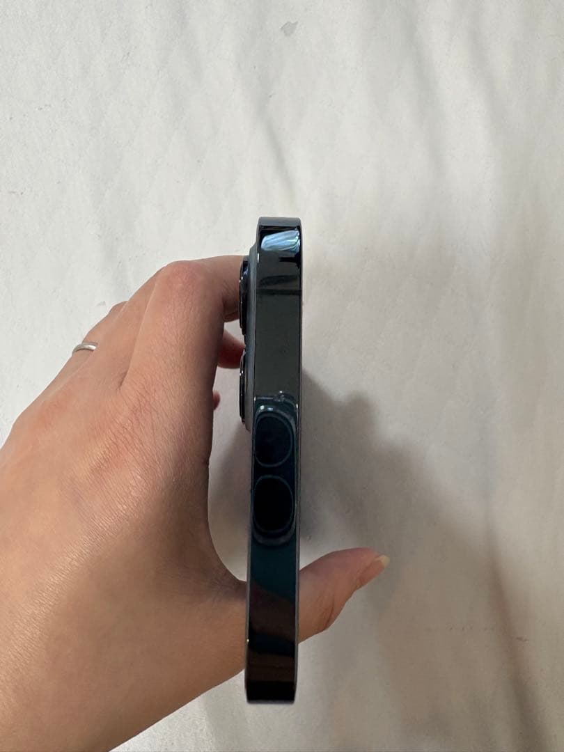 iPhone 12 pro max 256GB パシフィックブルー 美品 値引き