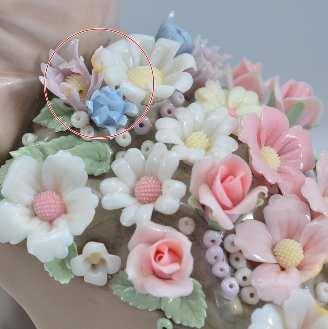 花車　＃1283　★リヤドロ　スペイン　ポーセリン　ヴィンテージ　欠けあり