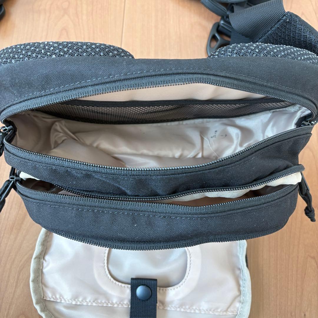 Hugoo ハグー ヒップシート 抱っこ紐 スリング ショルダーバッグ