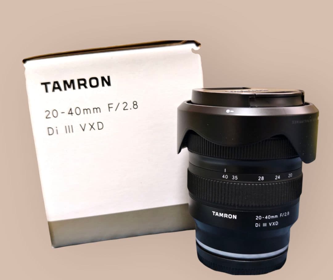 TAMRON 20-40mm f2.8 Eマウント　タムロン