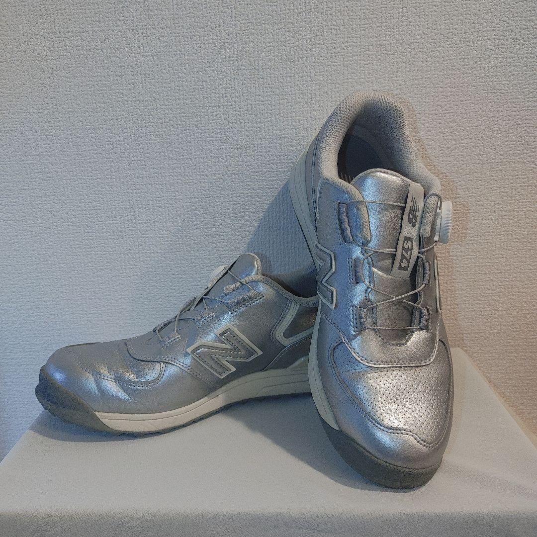 ニューバランス　ゴルフ　24.5センチ　574