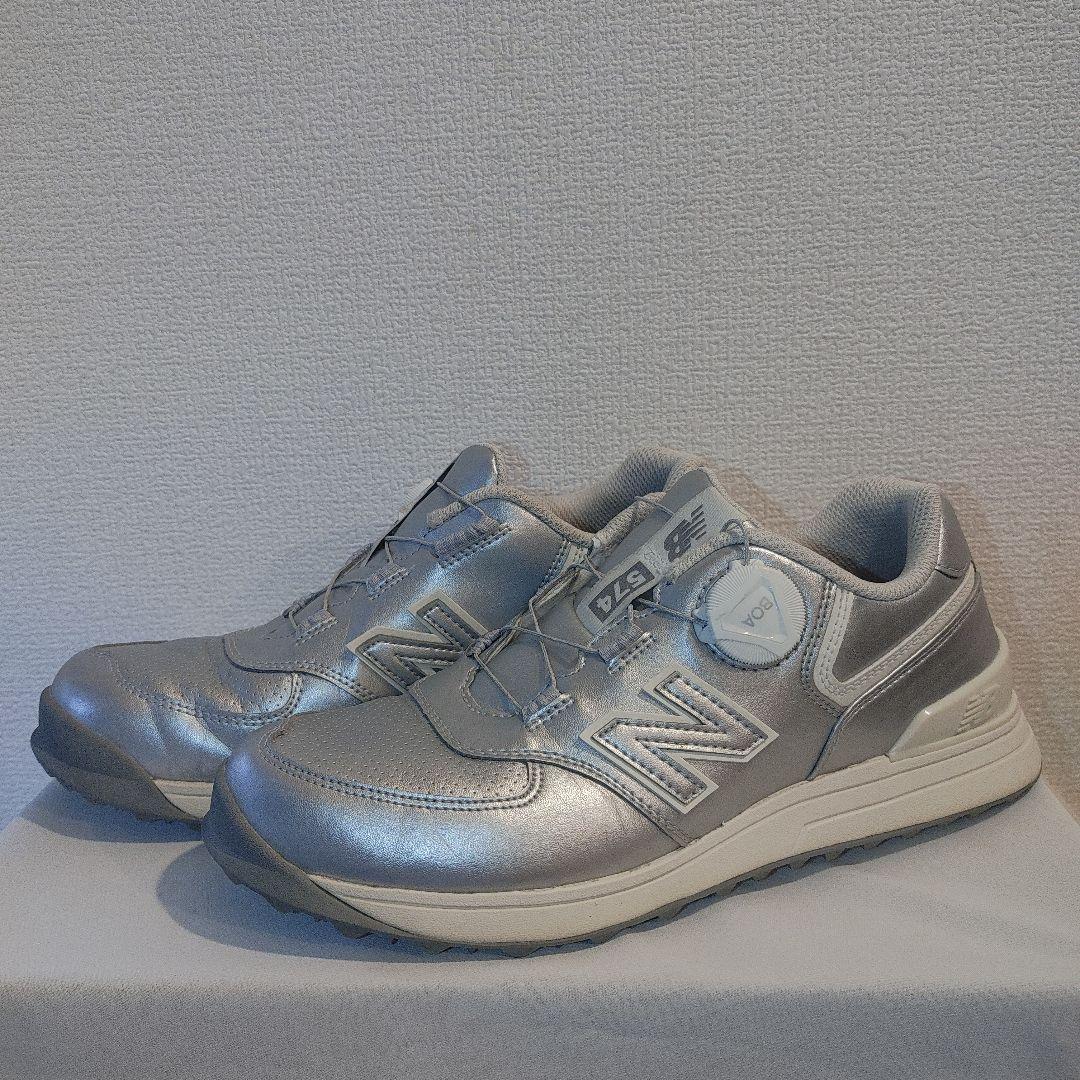 ニューバランス　ゴルフ　24.5センチ　574