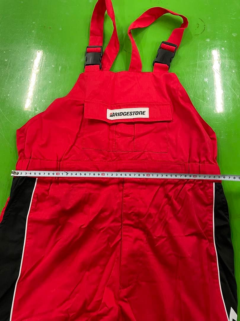 美品　ブリヂストン つなぎ　サロペット　作業着