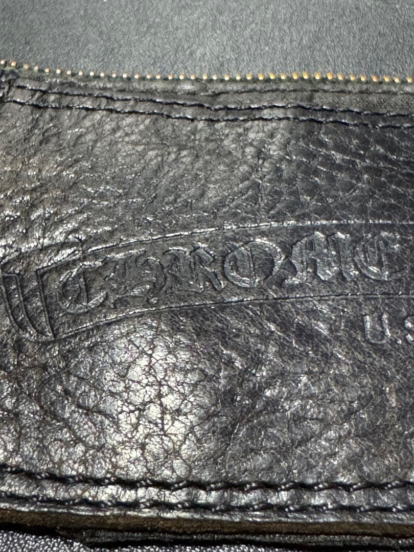 クロムハーツ レザーパッチ カードポケット