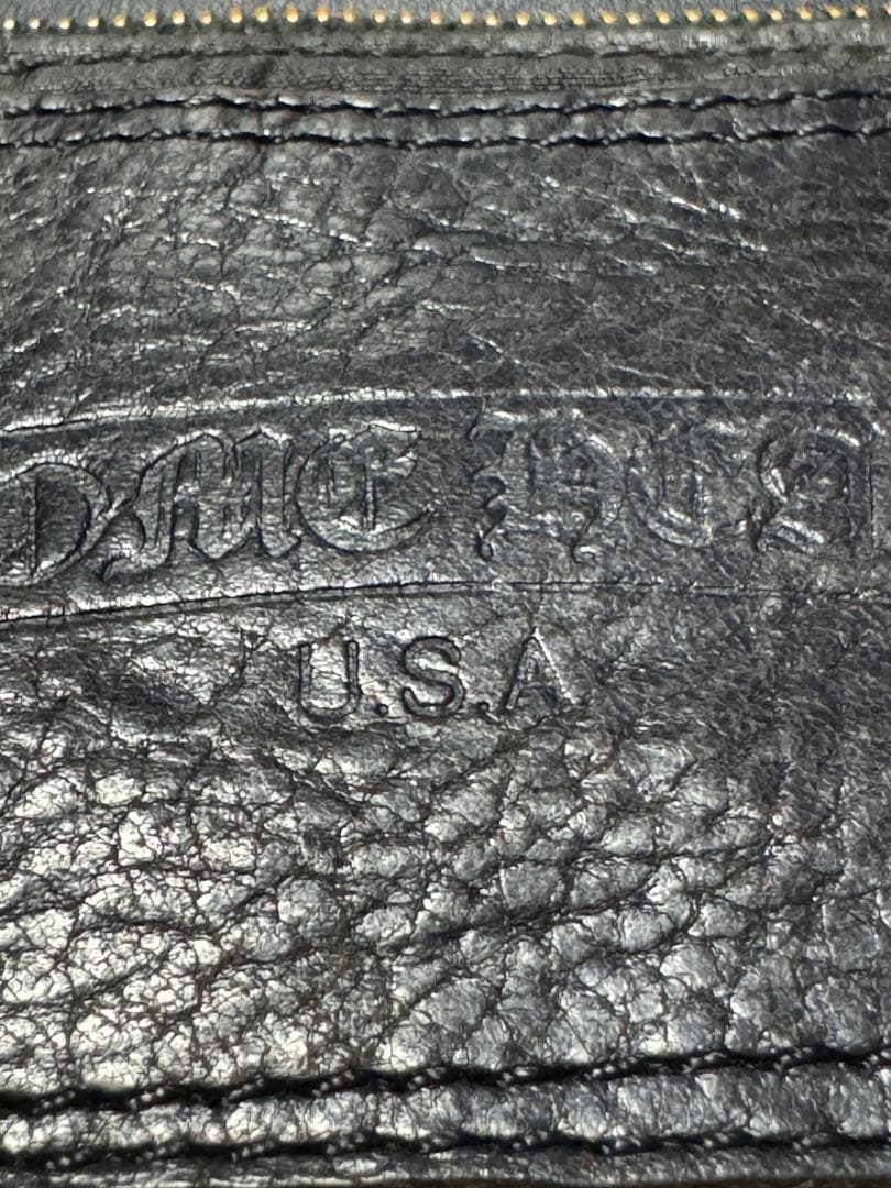 クロムハーツ レザーパッチ カードポケット