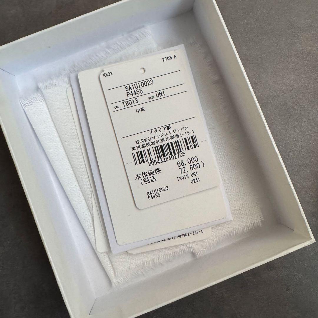 メゾンマルジェラ 二つ折り財布　SA1UI0023 P4455