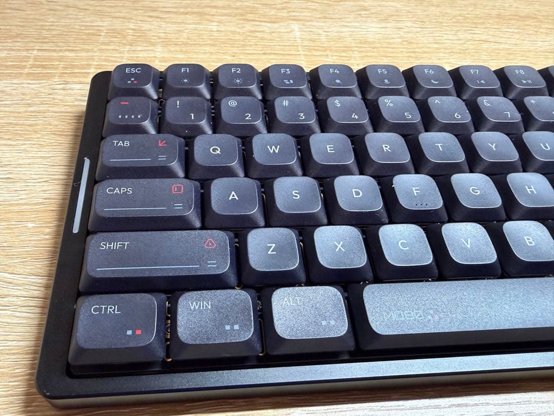 IQUNIX MQ80 Black ロープロファイルキーボード　フルセット