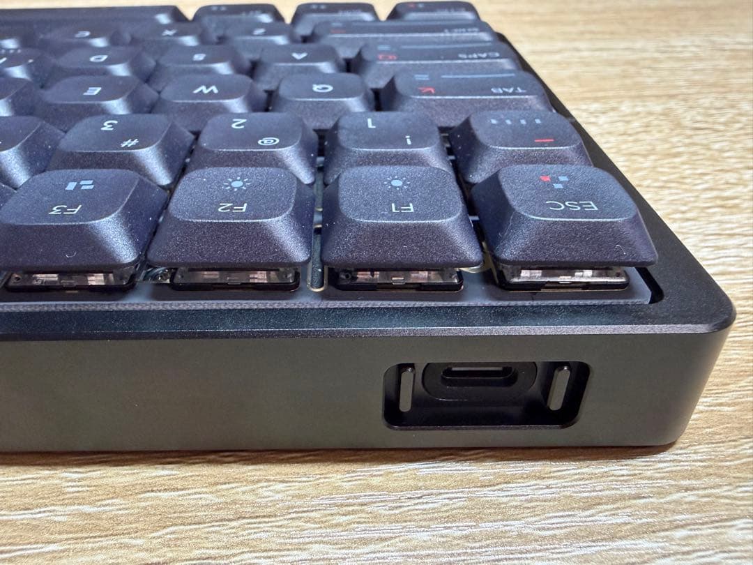 IQUNIX MQ80 Black ロープロファイルキーボード　フルセット