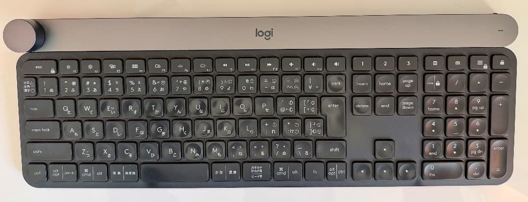 Logicool CRAFT KX1000JP 美品 クリエイティブダイヤル搭載