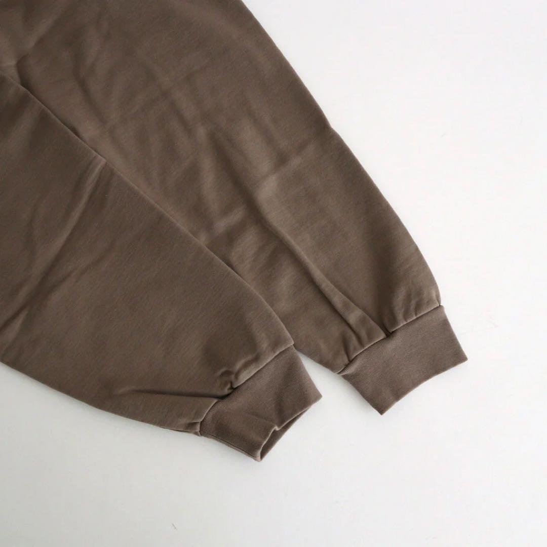 トップス ELASTIC HIGH GAUGE SWEAT HALF ZIP 4