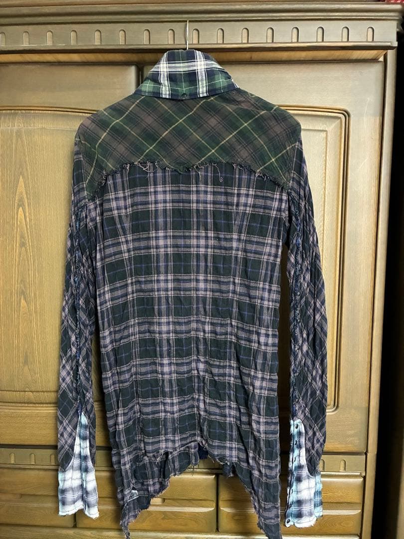 L.G.B. チェック柄 長袖シャツ サイズ3 シャツG