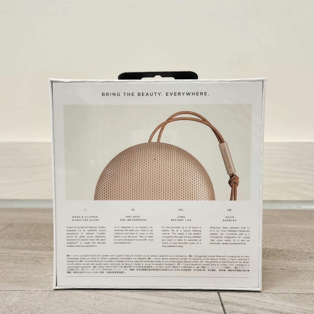 新品未開封 Bang & Olufsen Beoplay A1 ゴールド