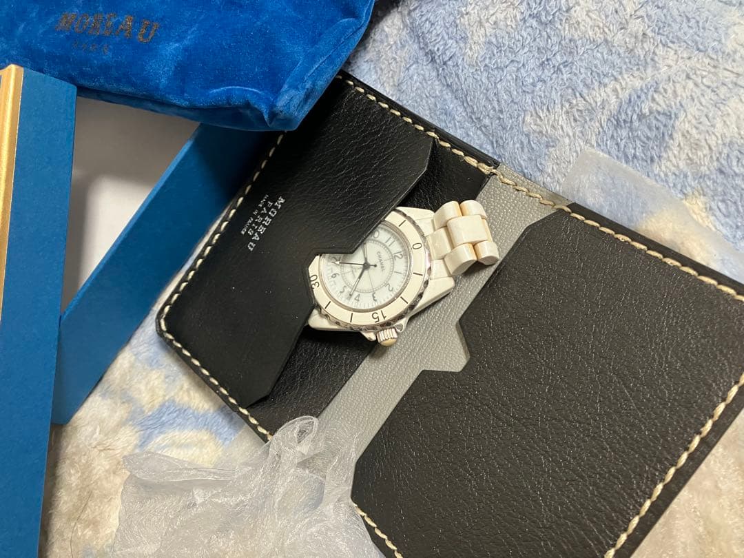 MOREAU ストライプパターン 名刺入れ