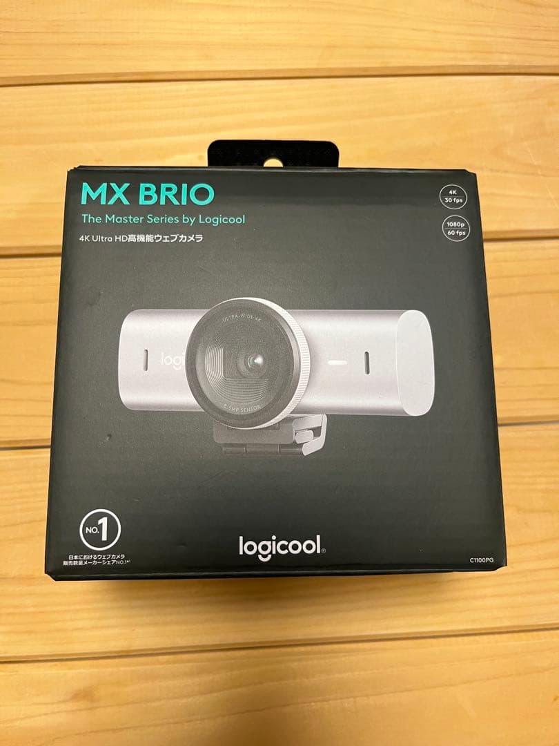 Logitech MX BRIO 700 C1100PG 4K Webカメラ