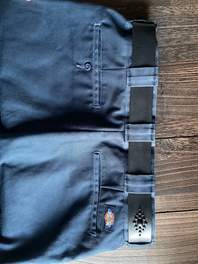 オーダー品　ディッキーズ874専用スタッズベルト　ミッスーリ　真鍮ダール