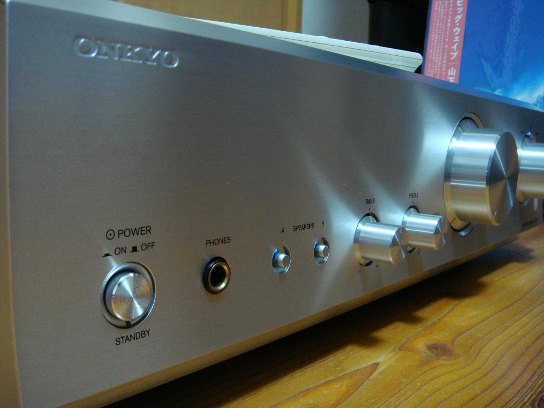 整備済 美品 ONKYOオンキョー プリメインA-973 リモコン取説ケーブル付