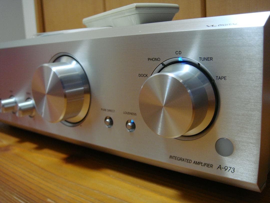 整備済 美品 ONKYOオンキョー プリメインA-973 リモコン取説ケーブル付