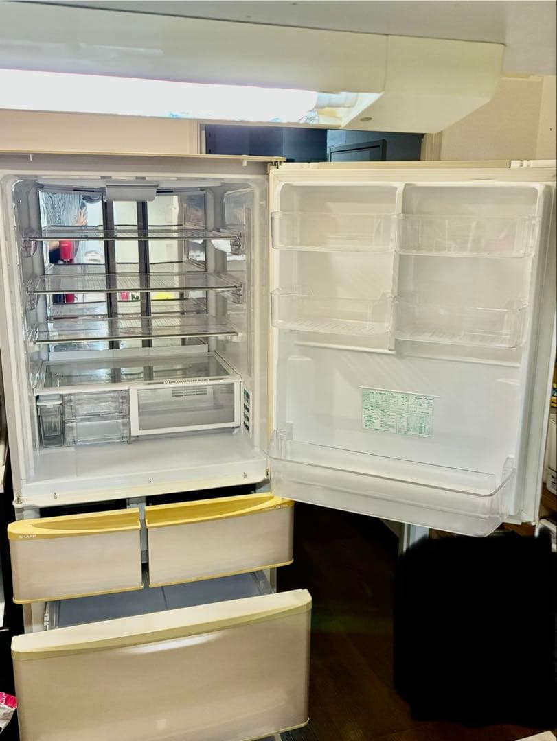 Ainさま専用 両開き　冷蔵庫　440L sj-xw44s