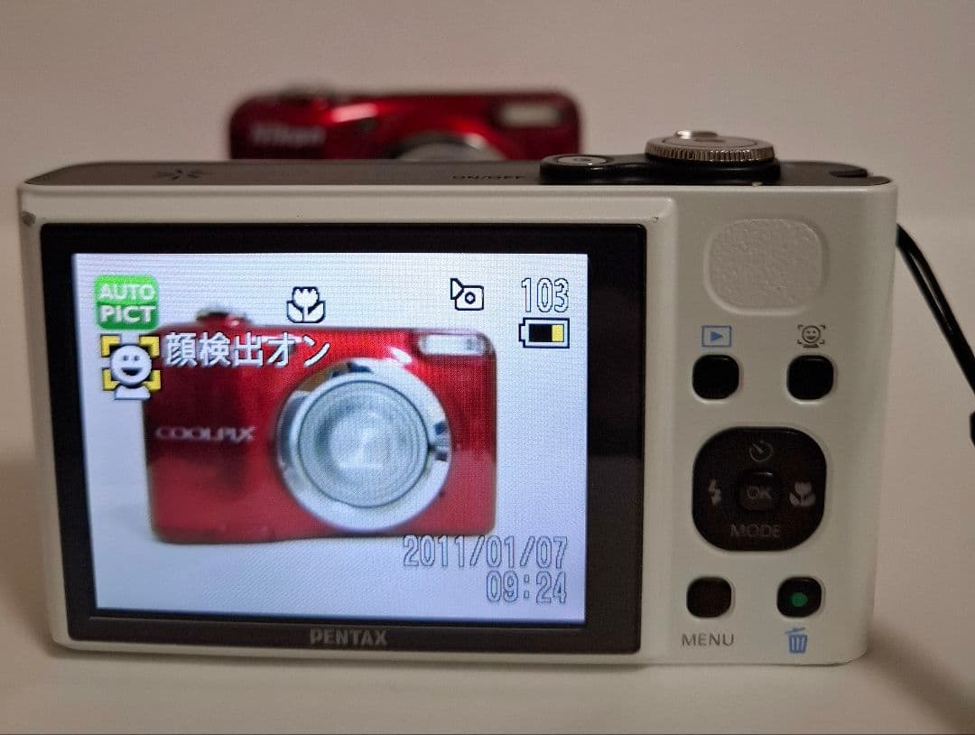 [準美品]PENTAX ペンタックス OPTIO RZ18 コンテジ