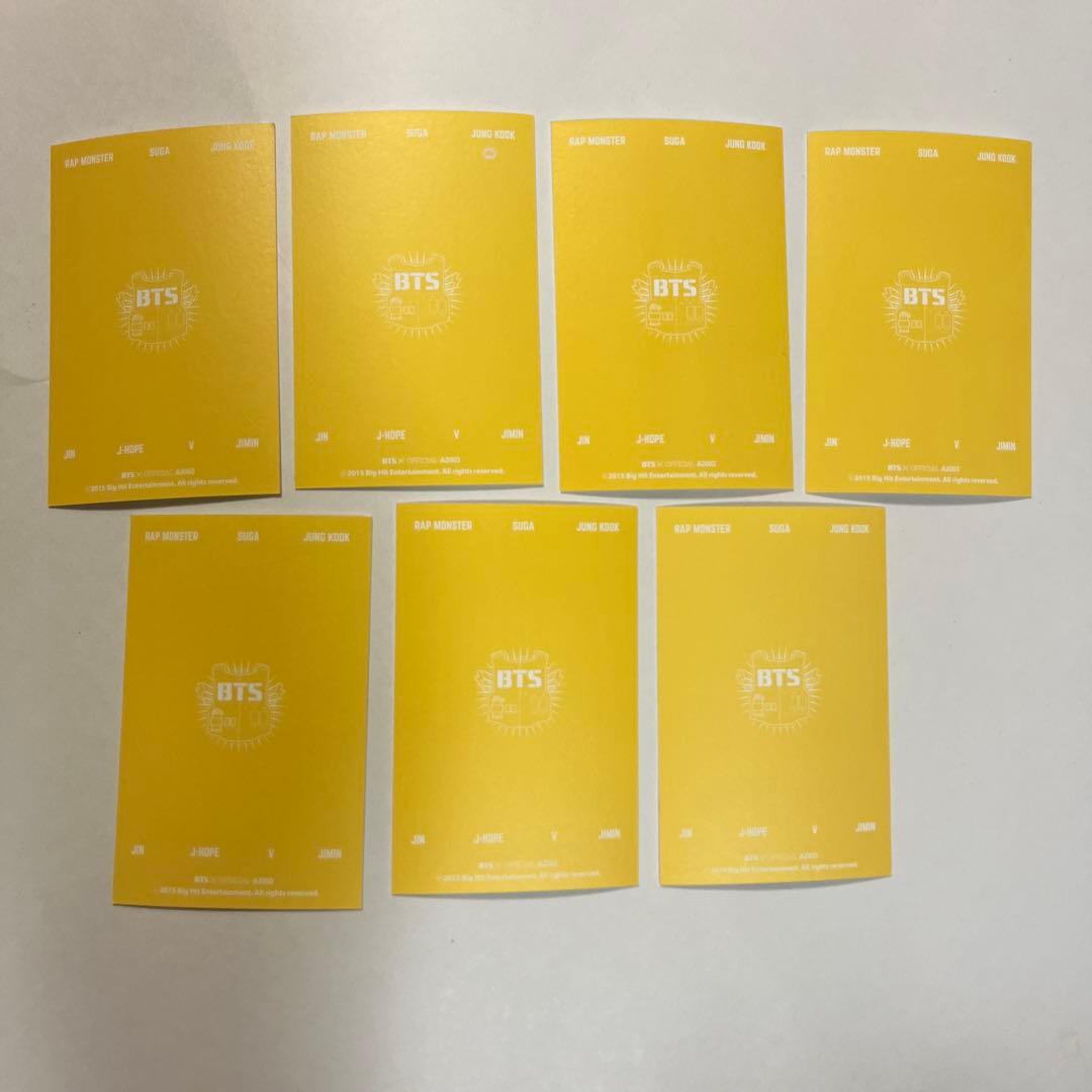 【希少】公式ARMY MEMBERSHIP KIT2期 FC限定 7枚セット