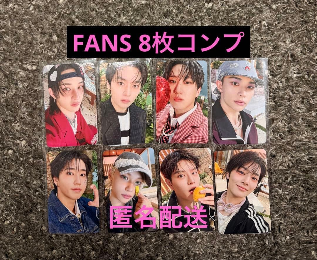 StrayKids スキズ DOIT FANS 特典 トレカ 8枚 コンプ