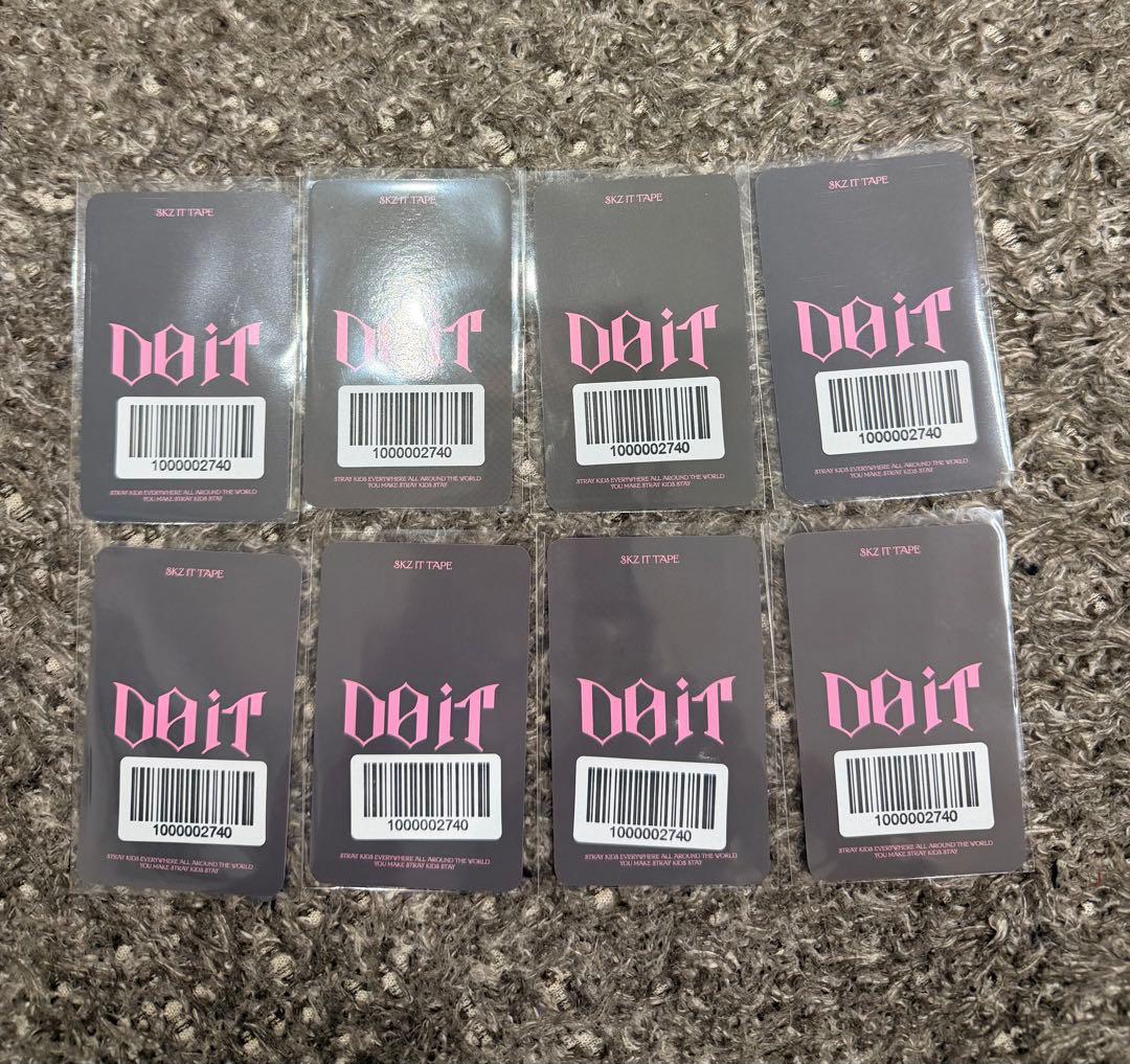 StrayKids スキズ DOIT FANS 特典 トレカ 8枚 コンプ