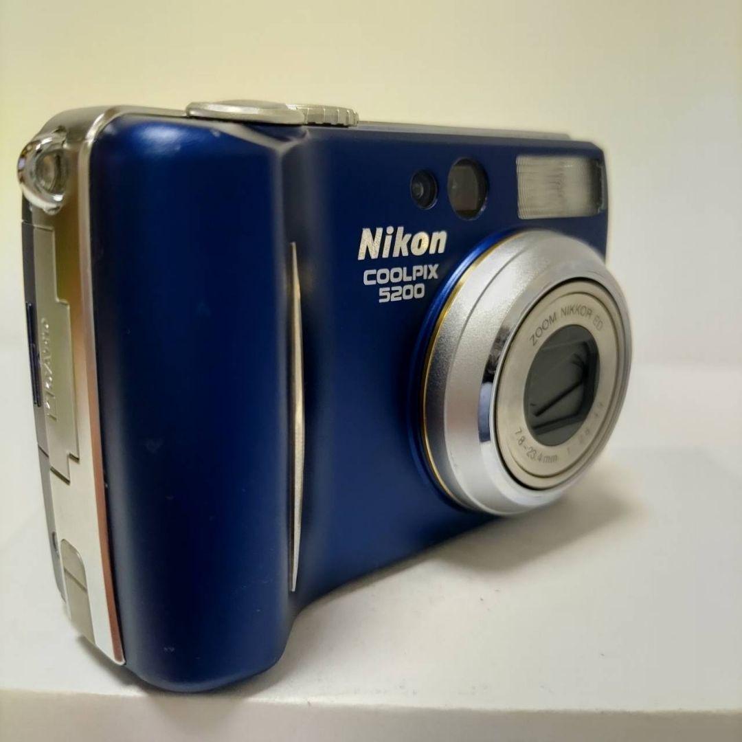 動作確認済み ニコン COOLPIX 5200 オールドコンデジ デジカメ